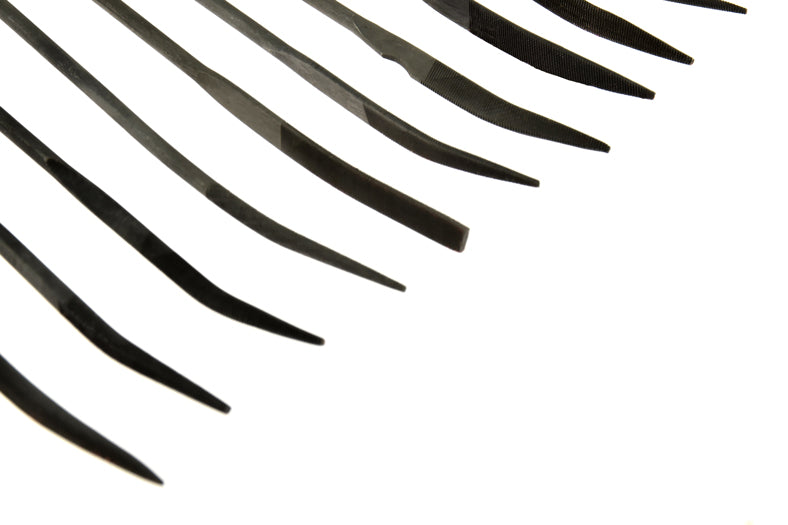 Model Expo - Tools - 10 Pc. Fine Cut Riffler Set - 3 x 140mm