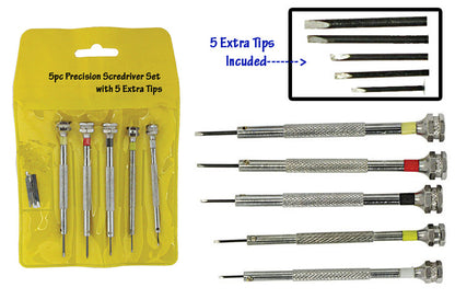 Model Expo - Tools - 5 Pc. Precision Screwdriver Set