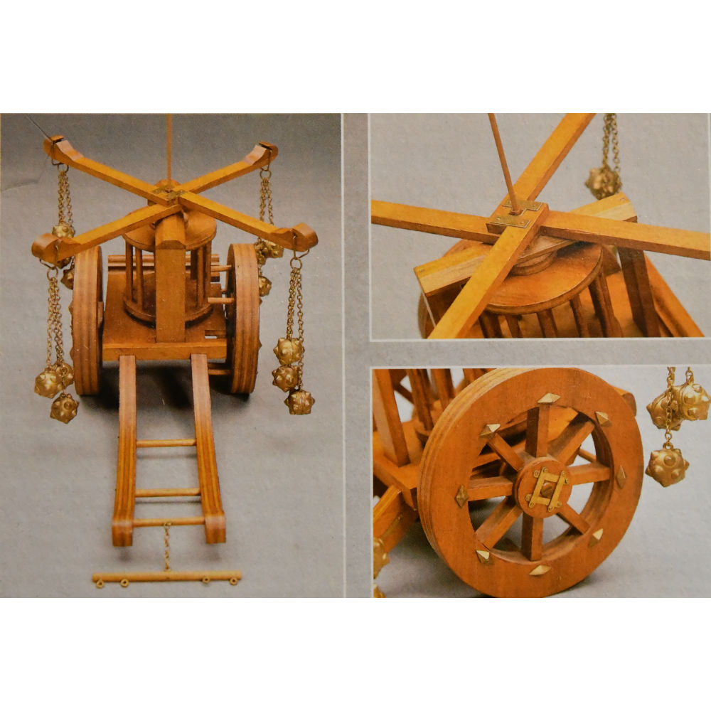 Mantua - 815 Leonardo Da Vinci's Revolving Mace 1:12 Scale