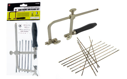Sona Professional Jeweler's Saw with 144 Assorted Saw Blades