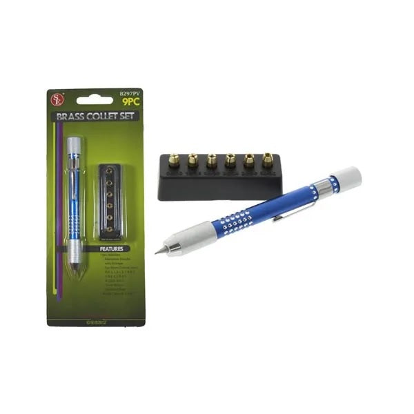 Sona Brass Collet Set 9pcs