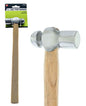 10"/4 oz Ball Pein Hammer, Hard Wooden Handle