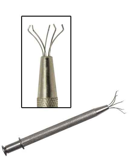 Sona 5-Prong Pick Up Tool, 4-1/2"