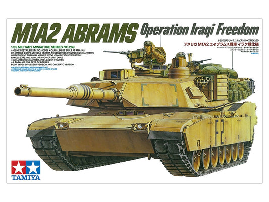 Tamiya - M1A2 ABRAMS MAIN BATTLE TANK 1:35 Scale