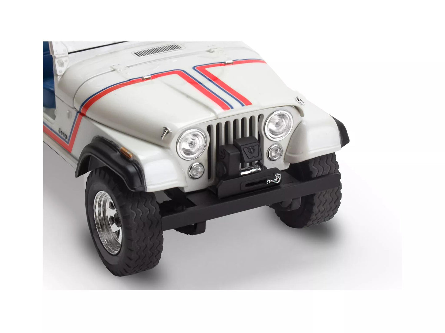 Revell - Level 5 Model Kit 1977 Jeep CJ-7 2-in-1 Kit 1/24