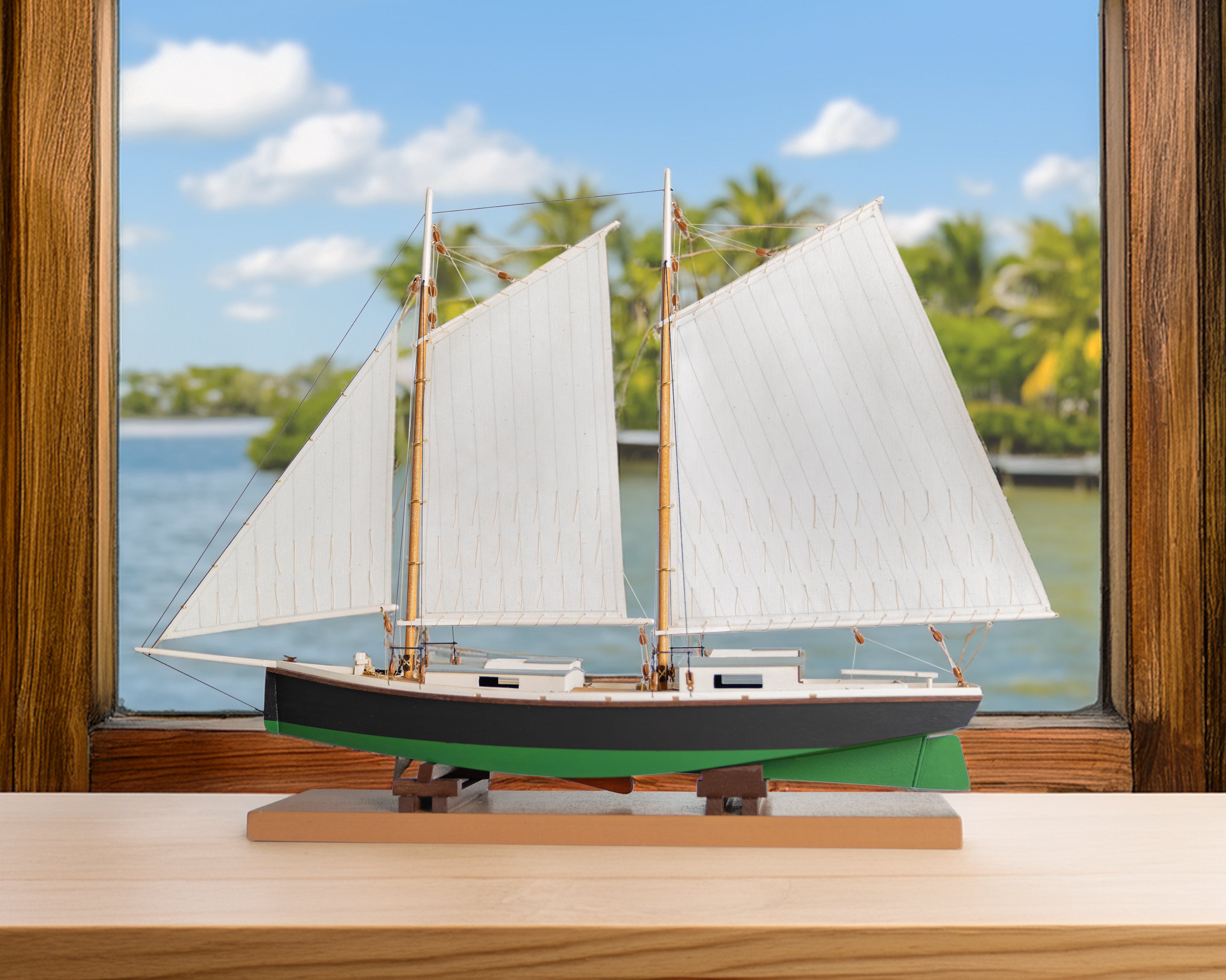 Midwest - 968 Sharpie Schooner 1:32 – Model Expo Online