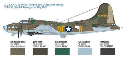 Italeri - B-17F Flyng Fortress