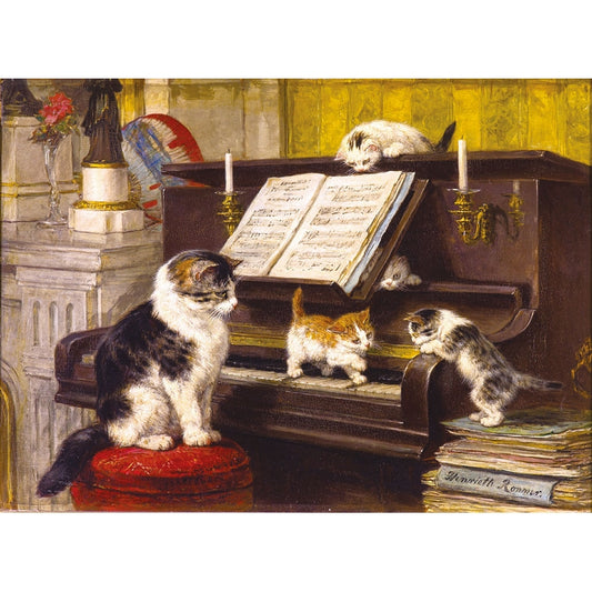 Michele Wilson Puzzles - LA LECON DE PIANO, 80 pcs