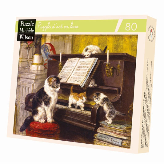 Michele Wilson Puzzles - LA LECON DE PIANO, 80 pcs