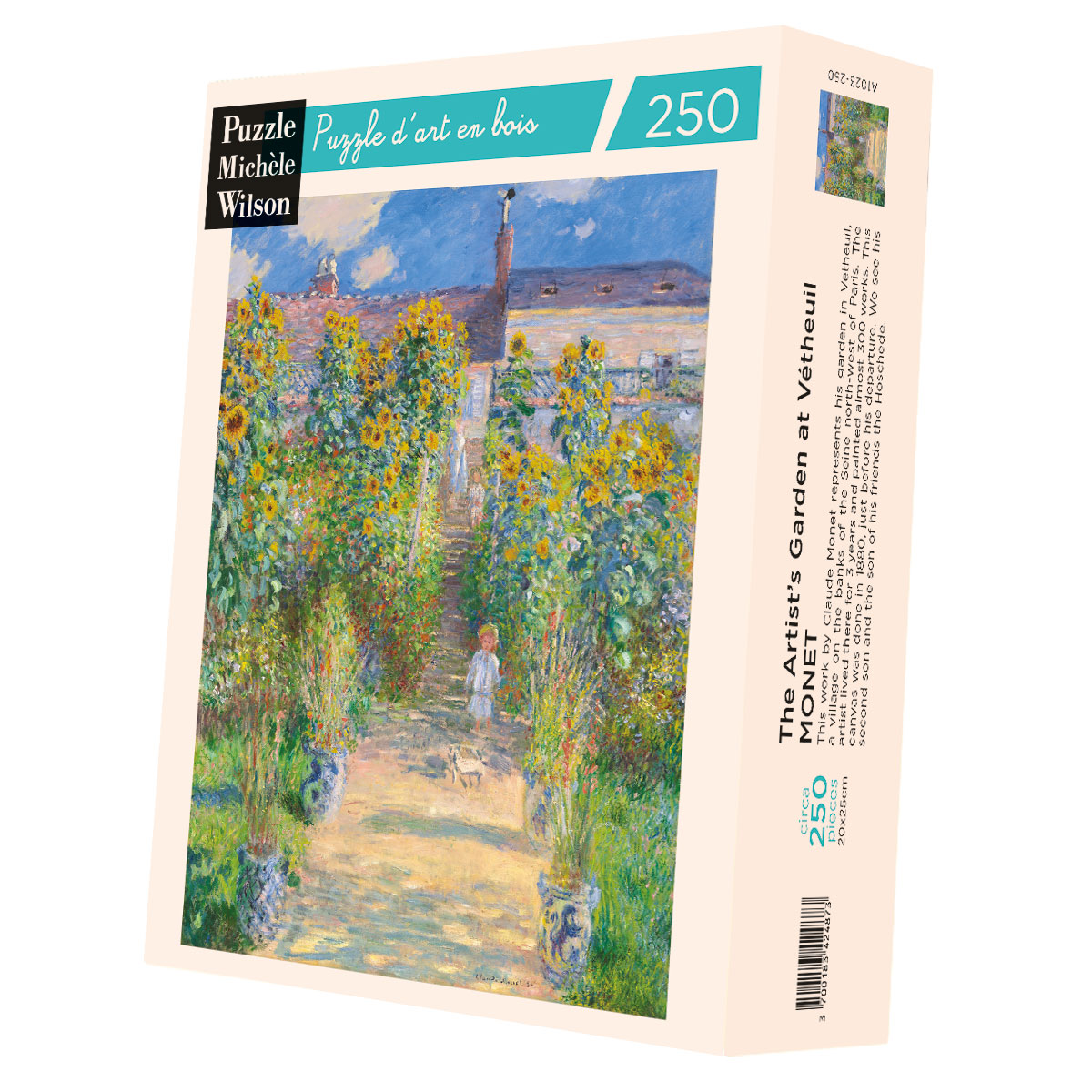 Michele Wilson Puzzles - JARDIN DE L'ARTISTE A VETHEUIL - (250)