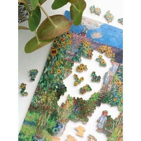 Michele Wilson Puzzles - JARDIN DE L'ARTISTE A VETHEUIL - (250)