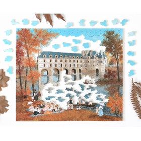 Michele Wilson Puzzles - LE CHATEAU DE CHENONCEAU, 350 pcs