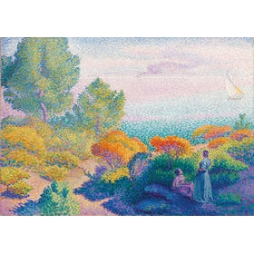 Michele Wilson Puzzles - DEUX FEMMES AU BORD DE LA MER - (650)