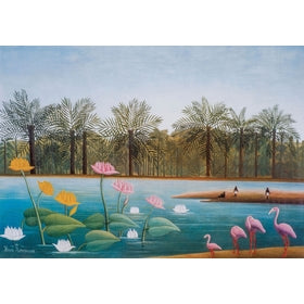 Michele Wilson Puzzles - THE FLAMINGOS - (350)