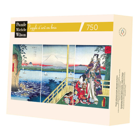 Michele Wilson Puzzles - VIEW OF THE SEA AT ENOSHIMA - (750)