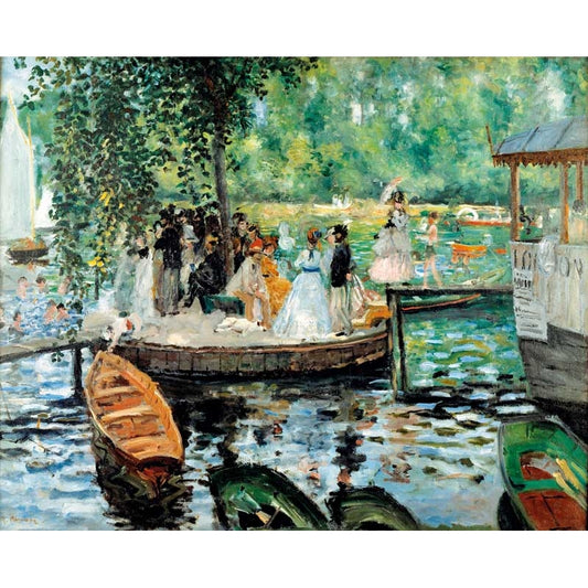 Michele Wilson Puzzles - LA GRENOUILLERE - RESTAURANT ON SEINE - (1200)