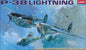 Academy - P-38 Lightning 4versions 1:48