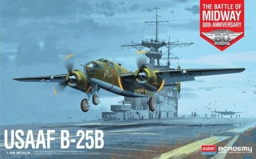 Academy - B-25B Doolittle Raid USAAF 1:48