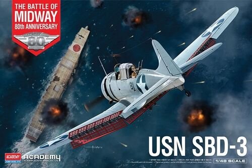 Academy - SBD-3 Battle of Midway 1:48