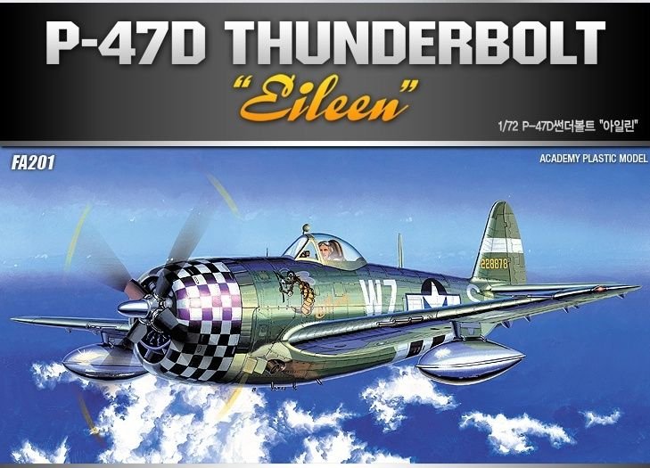 Academy - P-47D Thunderbolt Eileen 1:72