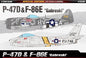 Academy - P-47D & F-86E Gabreski 1:72
