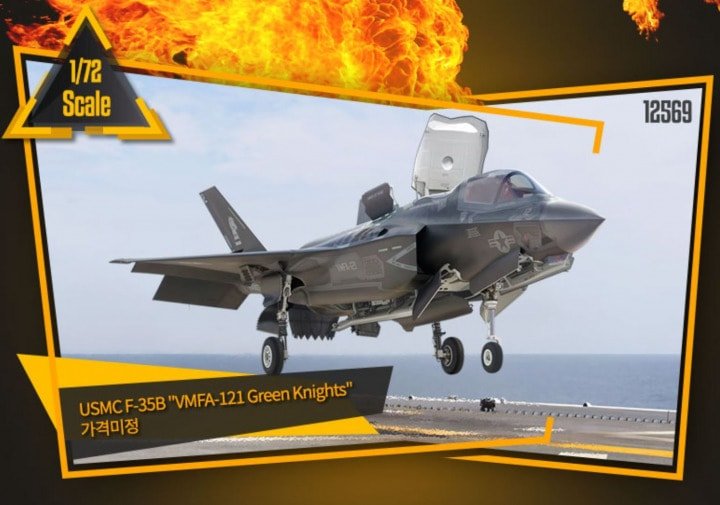 Academy - F-35B VMFA-121 Green Knights USMA 1:72