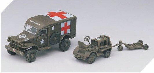 Academy - AMBULANCE & TRACTOR 1:72