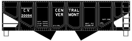 Accurail - Ho Twin Hopper Cv