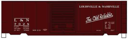 Accurail - Ho 40' Ps-1 Boxcar L&N