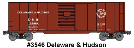 Accurail - Ho 40' Aar Steel Boxcar D&H