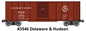 Accurail - Ho 40' Aar Steel Boxcar D&H