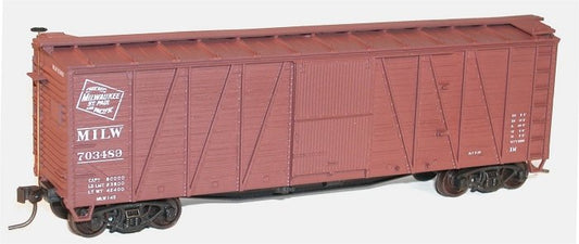Accurail - Ho 40'Wood Box Milw