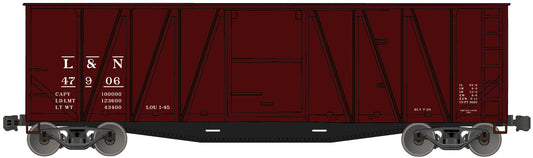 Accurail - Ho 40'Ob Wood Boxcar L&N