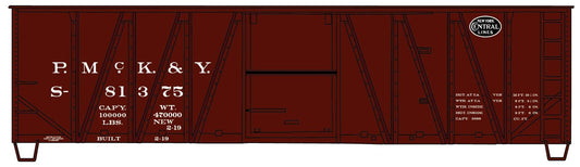 Accurail - HO PM&Y(NYC)40'Single Sheath Wood Boxcar