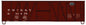 Accurail - HO PM&Y(NYC)40'Single Sheath Wood Boxcar