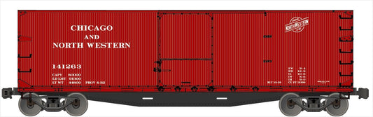 Accurail - Ho Wood Usra Dbl Shea Box C&Nw