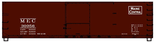 Accurail - HO 40' Double Sheath Wood Boxcar MEC