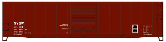 Accurail - HO 50' Sd Steel Boxcar NYS&W