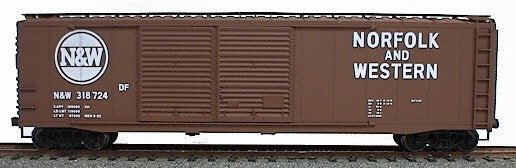 Accurail - Ho Aar Riveted Dbl Dr Box N&W