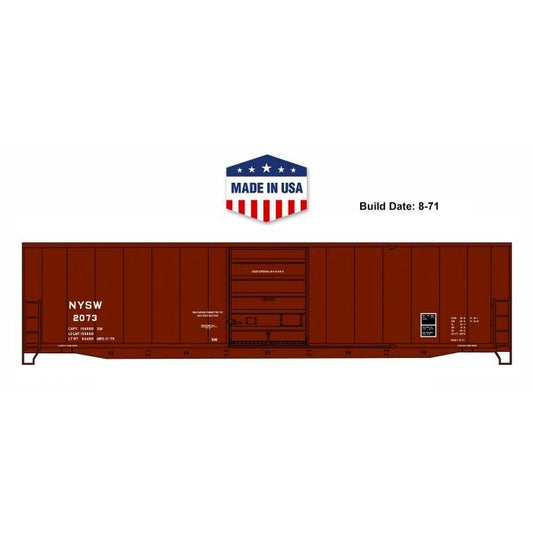 Accurail - Ho 50'Steel Boxcar Nys&W