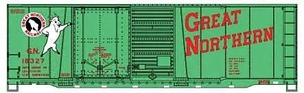 Accurail - HO 40' Combination Door Steel Boxcar GN