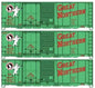 Accurail - HO 40' Combination Door Steel Boxcars GN
