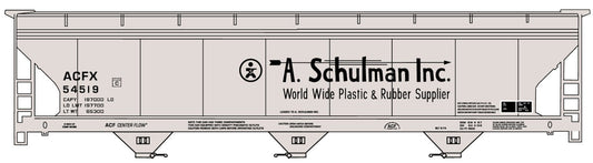 Accurail - HO 3Bay ACF Cv Hopper A.Schulman