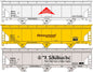 Accurail - HO Private Owner 3bay ACF Cv Hopper 3pc