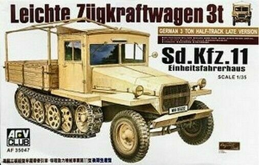 AFV Club - Sd.Kfz.11 Late Wood Cab 1:35