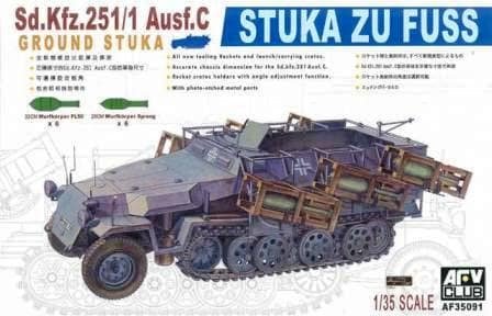 AFV Club - Sd.Kfz.251/1 Ausf.C Wurfrahmen