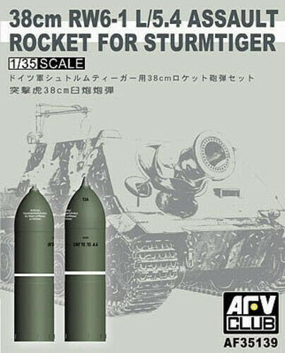 AFV Club - 38cm Rw6-1 1/5.4 Rocket 1:35
