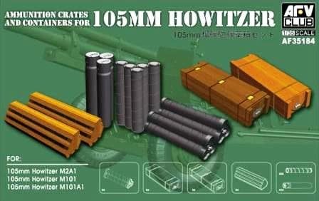 AFV Club - Ammo Crates & Containers 105mm