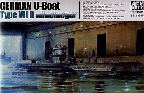 AFV Club - U-Boat Type Vii/D U-213 1:350