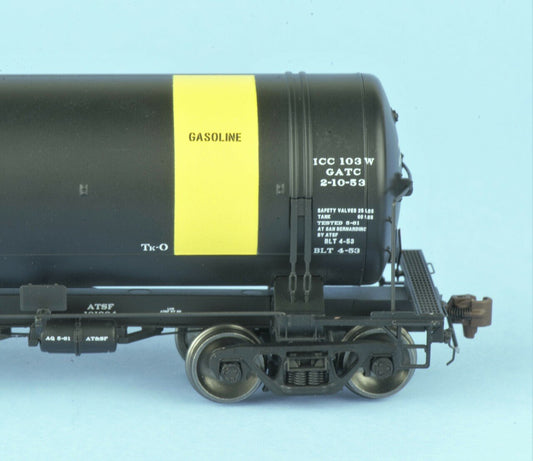 American Limited - HO GATX Tank Car ATSF Gasoline 101268